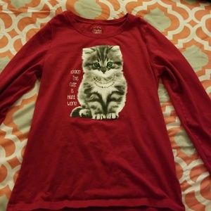 Set of 4 Faded Glory girls shirts